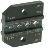 C1-TYCO 974968 KNIPEX čelisti k LK-1 na solární konektory Tyco Solarlok, pro průřezy 1,5-6mm2