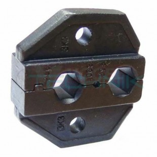 C2-X 8 Čelisti k LK2 na koaxiální konektory RG 59, 6 (6,50/1,73/7,49mm)