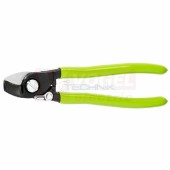 9521165 KNIPEX nůžky na Al a Cu vodiče do průměru 16mm/50mm2, rukojeti s vratnou pružinou PN 16/1P