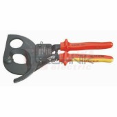 9536280 KNIPEX Ráčnové nůžky na AL a CU kabely do průměru 52mm/380mm2, izolované do 1000V (RN 52 KN/1000)