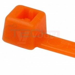 VP 2,5x100 oranžová Vázací páska do 8kg, rozměr 2,5x100mm, barva oranžová, PA