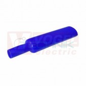 PBF     2,4/1,2 MO Smršťovací trubice 2:1, polyetylen, tenkostěnná, lesklá (3/32") modrá (role 150m)