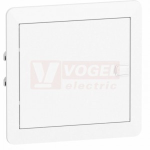 Rozvodnice  12M IP30 1ř RESI9 KV (R9H10935) zapuštěná, do dutých příček, barva bílá, plast/dveře ocel.plech, svorkovnice, RAL9016, odolnost 650°C, švh 344x349x(90+13)mm