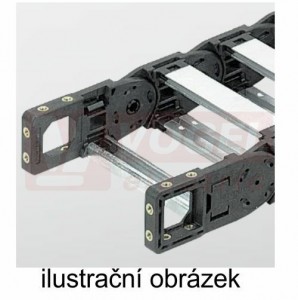 KA32-FB, complete řetězové zakončení, pro vnitřní š=45-546mm, pro řetěz MP 32, plast (MR-0321000054)