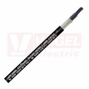 Ölflex PETRO C HFFR 0,6/1kV  4G  35 kabel stíněný, pro náročné prostřední,, černý plášť ze speciálního robustního polymeru, barevné žíly se ze/žl (0023262)
