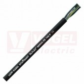Ölflex Servo FD 796 P 600/1000V  4G16 + (2x1,5) servokabel do energet.řetězu, černý vnější plášť z PUR, s cert. UL/CSA AWM a VDE, napájecí žíly černé čísl.se zl/žl, jednopárové žíly če+bí (0025324)