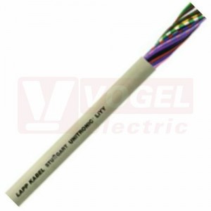 Unitronic LiYY  6x0,34 kabel datový s barevným značením žil podle DIN 47100, plášť PVC šedý RAL7032 (0028406)