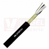 Unitronic RE-2Y(St)Yv  8x2x1,3mm2 kabel datový, počítačový, párový, statické stínění z hliníkem kašírované plastové fólie, černý PVC plášť (0032433) VÝROBA UKONČENA - nahrazeno na UNITRONIC RE-2Y(ST)YV S