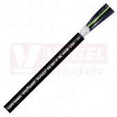 Ölflex FD 891 P 50G  0,75 kabel vysoce flexibilní, do energet.řetězů, černý vnější plášť z PUR, odolný proti olejům a mechanickému poškození, černé čísl.žíly se zl/žl - certifikovaný (1028150)
