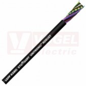 Unitronic Robust 16x0,34mm2 kabel datový nestíněný, barevné značení žil DIN 47100, bezhalogenový, černý vnější plášť z TPE (1032035)