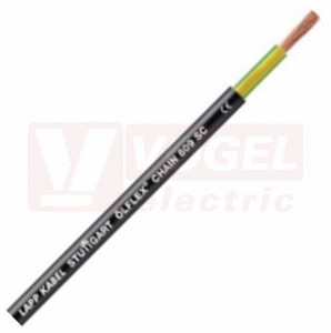 Ölflex CHAIN 809 SC 600/1000V 1G 150 jednožilový kabel, vysoce flexibilní, do energet.řetězů, černý vnější plášť z PVC, vnitřní ze/žl, certifikovaný pro Severní Ameriku (1062918)