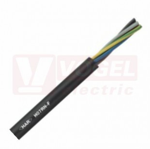H07RN-F  3G  35  450/750V kabel pryžový pro drsné provozní podmínky, barevné žíly se zl/žl (1600124)