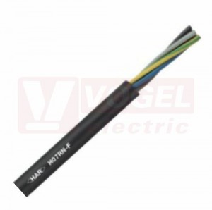 H07RN-F  5G  50  450/750V kabel pryžový pro drsné provozní podmínky, barevné žíly se zl/žl (1600126)
