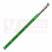 ETHERLINE TRAY ER PN Y FC 2x2x22/1AWG kabel pro průmysl. Ethernet cat.5, pro pevné uložení, PROFINET typ A, odolný proti plameni, zelený vnější plášť z PVC, UL/CSA zelený (RAL6018), (2170879)