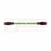 IE-PNC-5-RJ45-0,5-P-2-22-FD-RJ45 pacht kabel, ETHERLINE PN FD Cat.5, typ C, konektor 2x RJ45, PUR, zelená (RAL6018), UL/CSA (CMX), stínění měd.opletem, hliník.kašír.pl.folií, délka 0,5m (2171278)