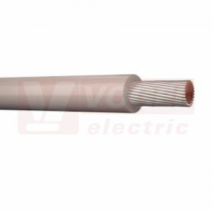 H07V-K 1x14AWG (2,5mm2) šedý, vodič jednožilový PVC, MULTI-STANDARD SC 2.1, aprobace CE / CSA / HAR / RU / UL / EAC / Fire (4160506)