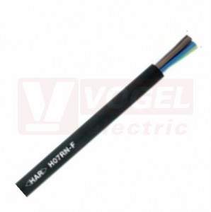 H07RN-F  2x   6,0  450/750V kabel pryžový, bez halogenů, dlouhodobé ponoření, ohybání/zkrut ve smyčce (WTG) -40°C až +90°C, odolný proti UV záření/ozónu, barevné žíly bez zl/žl (4533023)