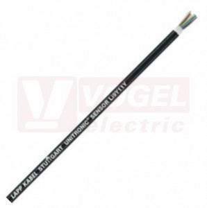 Unitronic SENSOR Li9Y11Y 3x0,75+4x0,34 kabel datový, pro pevné uložení, vysoce flexibilní využití, snímač/akční člen, bezhalogenový, odolný proti plameni, černý vnější pláť z PUR (7038880)