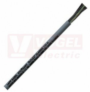 Ölflex Classic 110 H 300/500V  4G   0,75 kabel flexibilní, bezhalogenový, šedý plášť, černé čísl.žíly se ze/žl (10019913)