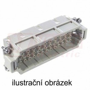 Konektor  46pin V 16A/500V, krimpovací, průřez připojení 0,5-4mm2, č.1-46, H-EE 46 SCM (10186400)