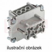 Konektor   6pin Z 16A/500V H-BE 6 BS šroubový č.1-6 (10191100)