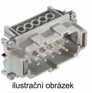 Konektor 10pin V 16A/500V H-BE 10 SS šroubový č.1-10 (10192100)