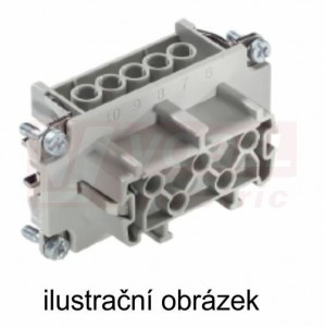 Konektor 3+2pin Z 16A/630V H-BVE 3 BS, šroubový (10211110)