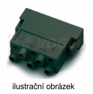 Konektor  10pin V 10A/250V, MCS 10 CM modul., pro připojení krimp.kontakty H-D 1,6, 0,14-2,5mm2 (10382400)