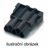 Konektor   4pin+PE V 16A/1000V, MCS 5 CG-HV modul., pro připojení krimp.lisov.kontakty MC 2,5, 0,5-2,5mm2 (10383200)