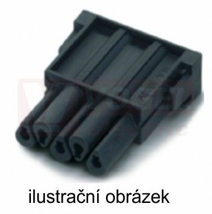 Konektor   4pin+PE Z 16A/1000V, MCB 5 CG-HV modul., pro připojení krimp.lisov.kontakty MC 2,5, 0,5-2,5mm2   (10383300)