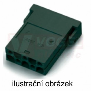 Konektor  10pin Z 10A/250V, MCS 10 CG modul., pro připojení krim.kontakty H-D1,6,  0,14-2,5mm2 (10383500)