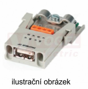 Konektor   2/4 + stínění Z 1A/30V šroubové připojení pro Profibus kabel (10390500)