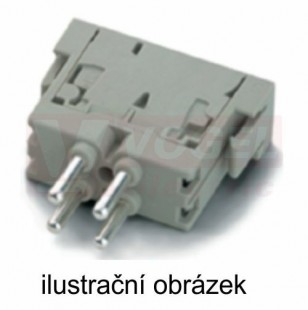 Konektor   4pin V 14A/400V, MCS 4 F modul., připojení pružinové, 0,5-2,5mm2 (10399600)