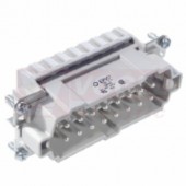 Konektor  16pin V 16A/500V, pružinové připojení, 0,5-2,5mm2, č.17-32, H-BE16 SF (10400400)