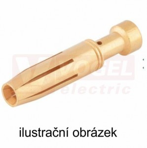 H-BE BCEM 2,5 krimpovací konektor, dutinka 1,5mm2, zlacený (11197200)