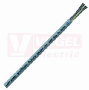 Ölflex Smart 108  300/500V  2x   0,5 ovládací kabel PVC, šedý plášť, černé čísl.žíly bez ze/žl (17520099)