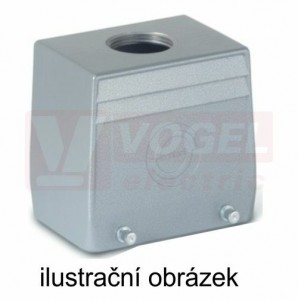 Kryt vel.32, 2-třm., kabelový, přímý, bez víka, vysoké provedení, bez kabel.vývodky, kabel.vstup M25, H-A 32 TG M25 (19582000)