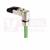 ED-IE-90-6A-A-20-FC konektor RJ45, PROFINET Cat.6,  barevné kódování T568A pro 4-8žilové vodiče, IP20 (21700636)