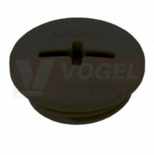 PM 12x1,5 ucpávka s O-kroužkem SKINDICHT BLK-GL-M černá, PA, IP68 (52006116)