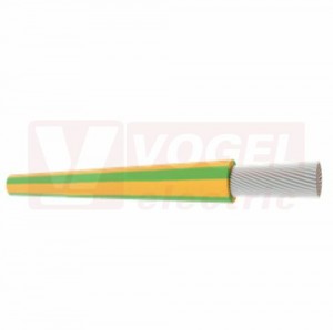H07V-K 1x14AWG (2,5mm2) ze/žlutý, vodič jednožilový PVC, MULTI-STANDARD SC 2.1, aprobace CE / CSA / HAR / RU / UL / EAC / Fire (karton 900m)(4160500K)