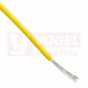 H07V-K 1x12AWG (4mm2) žlutý, vodič jednožilový PVC, MULTI-STANDARD SC 2.1, aprobace CE / CSA / HAR / RU / UL / EAC / Fire (karton 600m) (4160610K)