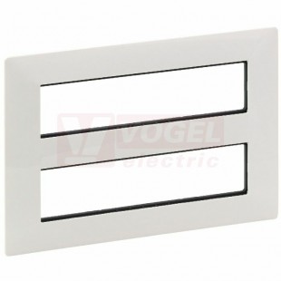 752146 Valena Life rámeček pro 2x8 modulů Mosaic, barva bílá, IP20, rozměr 239x168x10mm