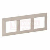 754043 Valena Life Rámeček trojnásobný, béžový, rozměr 228x86mm, montáž vodorovná i svislá
