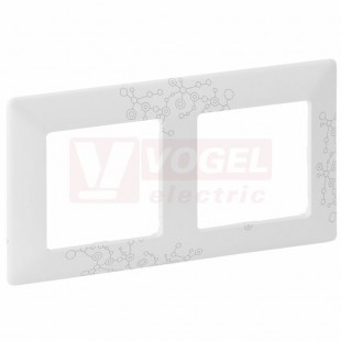 754122 Valena Life Rámeček dvojnásobný, graph, rozměr 157x86mm, montáž vodorovná i svislá