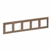 754185 Valena Life Rámeček pětinásobný, dřevo světlé, rozměr 370x86mm, montáž vodorovná i svislá