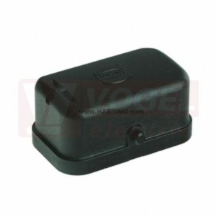 09120085407 Han Q 8/0 kryt konektoru 1 třmen, termoplast černý