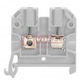 §SAK 4/35 GR svorka řadová šedá, šroubová, š=6,5mm (2566310000) - DOPRODEJ - přechod na řadu WDU