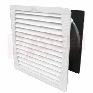 FF 65 54/230V GY ventilátor s filtrem 480m3/h, inst. výřez 291x291mm, rozměr 320/320mm,  RAL7035, IP54 (2556870000)