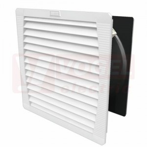 FF 67 54/230V GY ventilátor s filtrem 845m3/h, inst. výřez 291x291mm, rozměr 320/320mm, RAL7035, IP54 (2556950000)