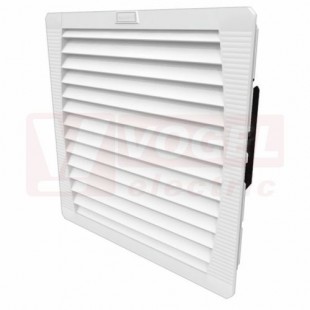 FF-SL 65 55/230V GY ventilátor s filtrem Slim-Line 500m3/h, inst.výřez 291x291mm, rozměr 320/320mm, RAL7035, IP55  (2557000000)